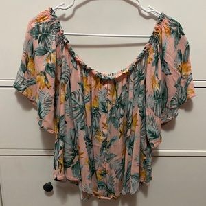 Off-Shoulder F21 Blouse